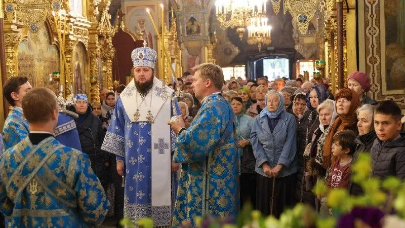 Казанская икона Божией Матери прибыла в Троицкий собор Подольска