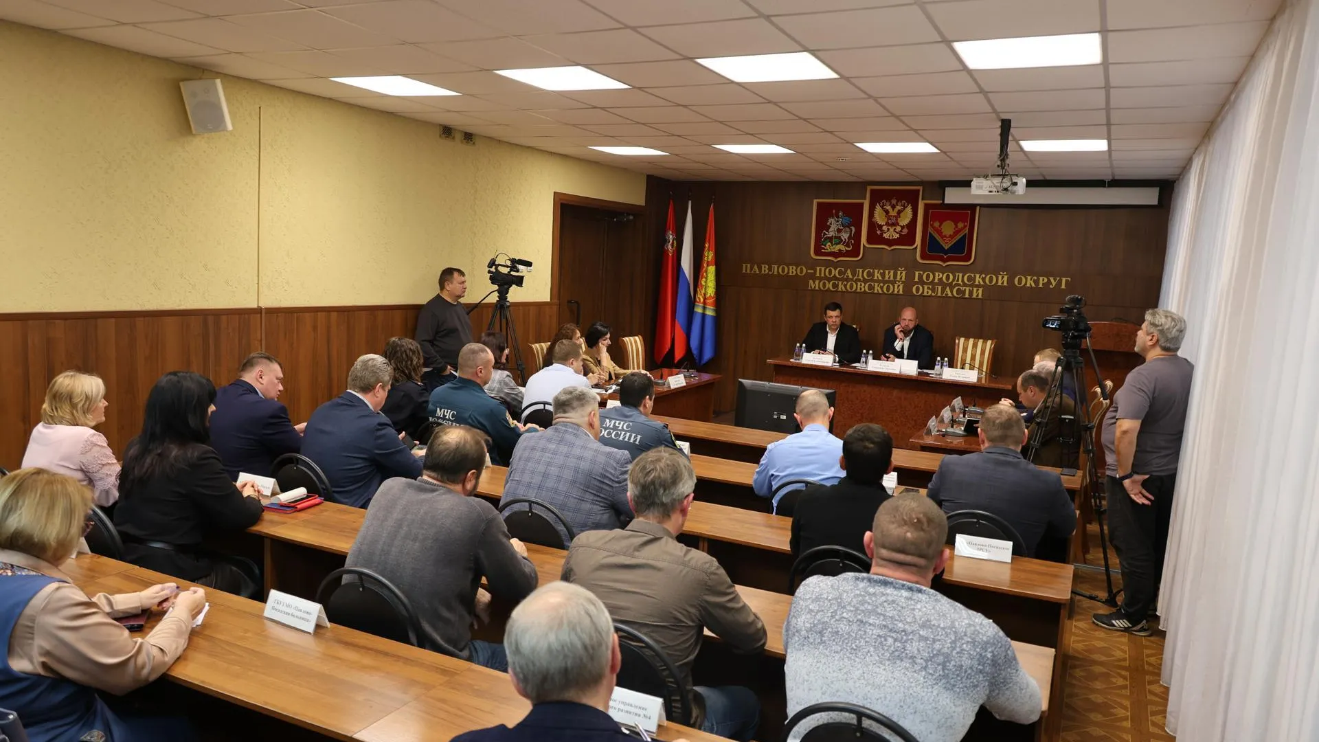 Замглавы Павлово‑Посадского округа провел оперативное совещание