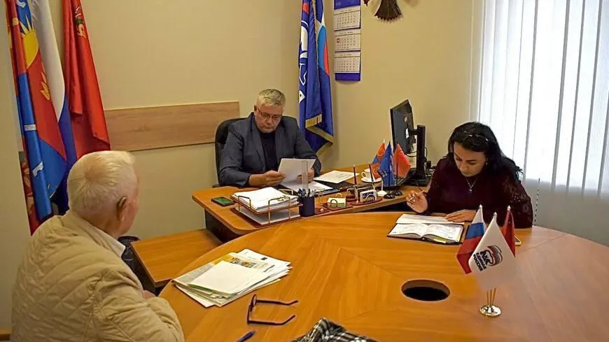 Депутат Мособлдумы обсудил меры поддержки бизнеса в ходе приема в Балашихе
