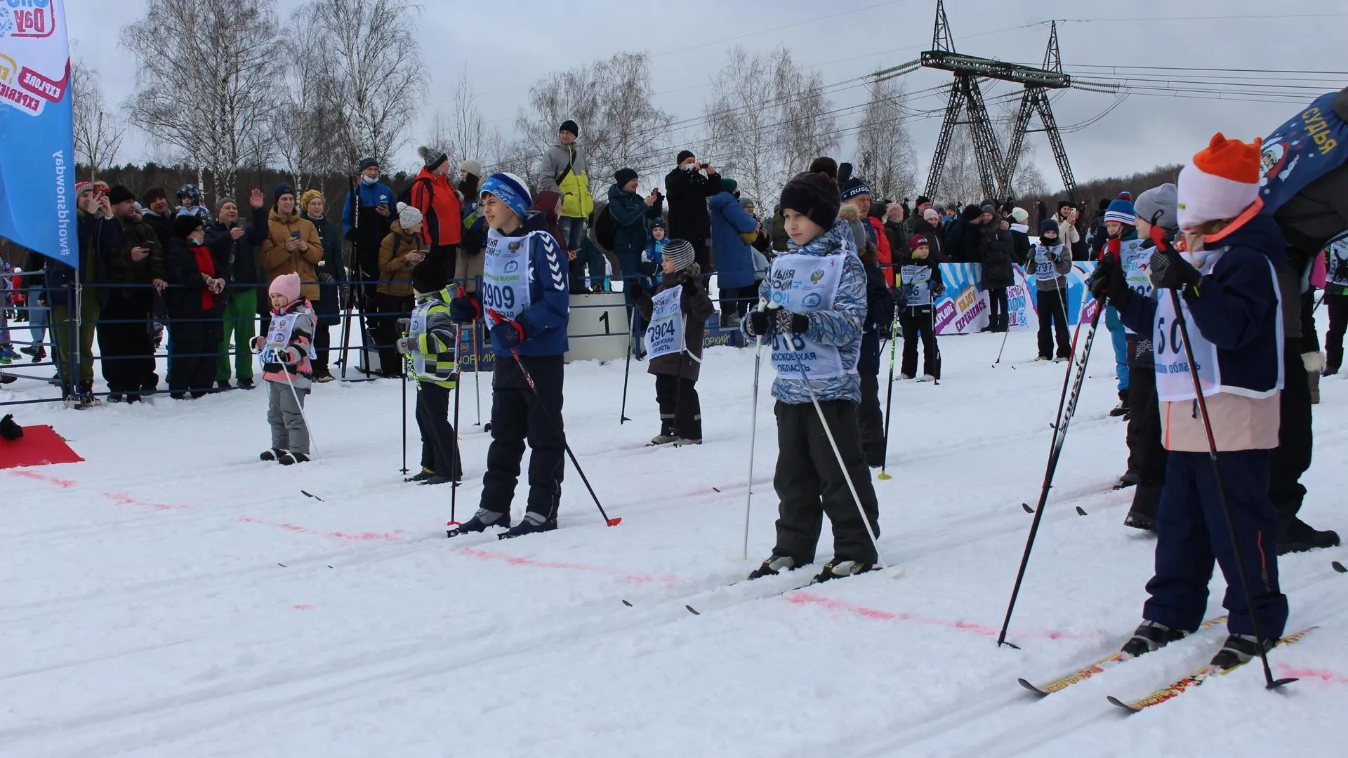 Лыжный фестиваль для детей провели в Красногорске
