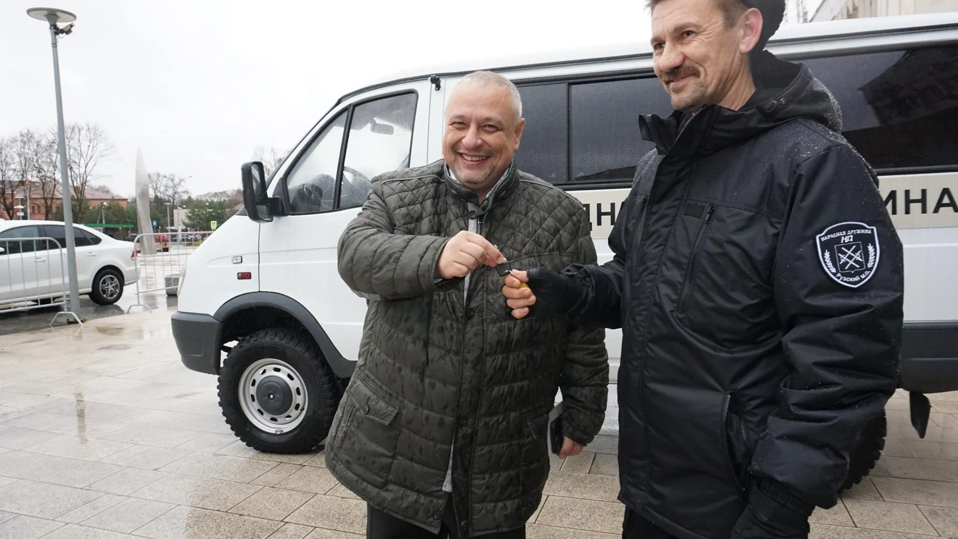 «Народная дружина» Рузского округа получила новый автомобиль