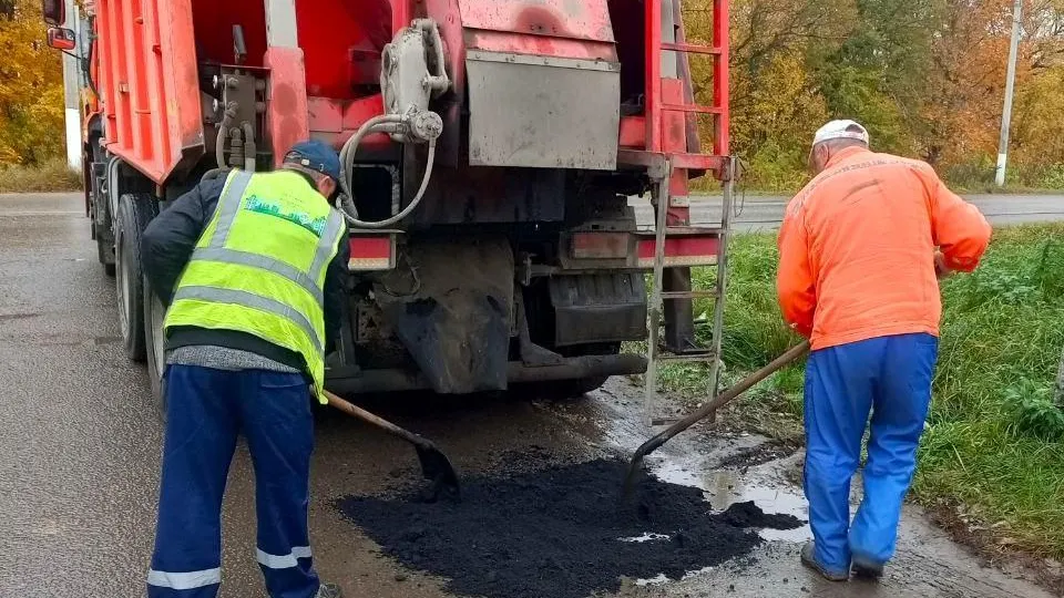 В Воскресенске завершился ямочный ремонт дорог