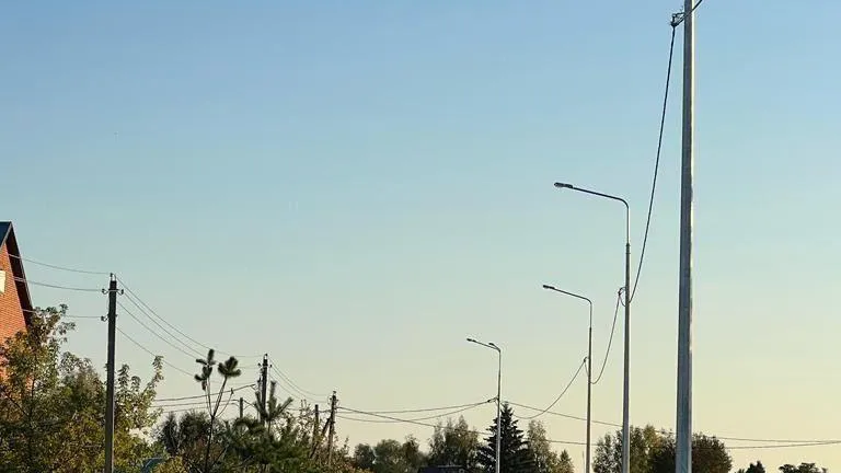 В Зарайске обновляют наружное освещение в рамках программы