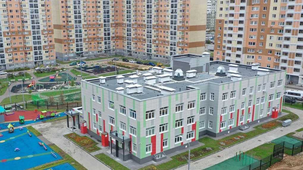 Детский сад в микрорайоне Южный Домодедова ввели в эксплуатацию