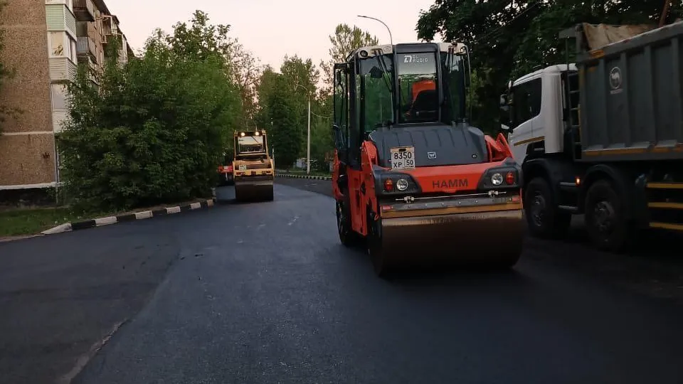 В Наро-Фоминске отремонтировали 19 автомобильных дорог