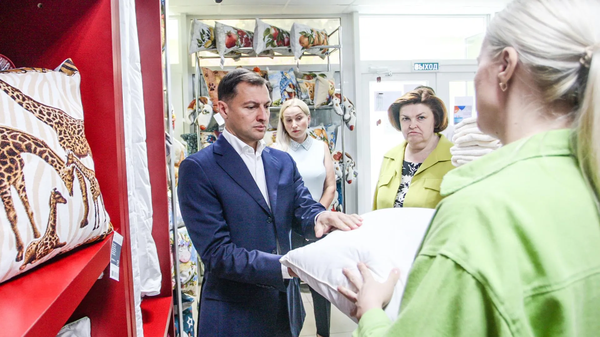 Глава городского округа Кашира посетил предприятие «НПК «Каригуз»