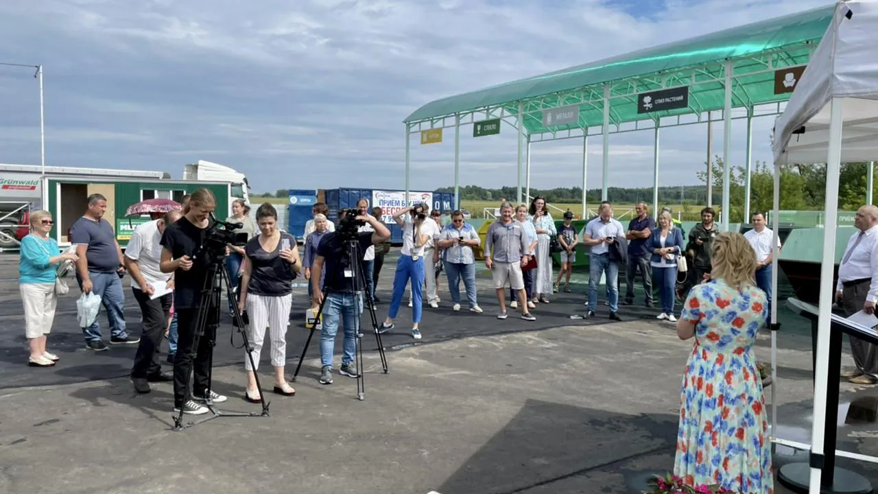 Площадку для сбора крупногабаритных отходов «Мегабак» открыли в Клину