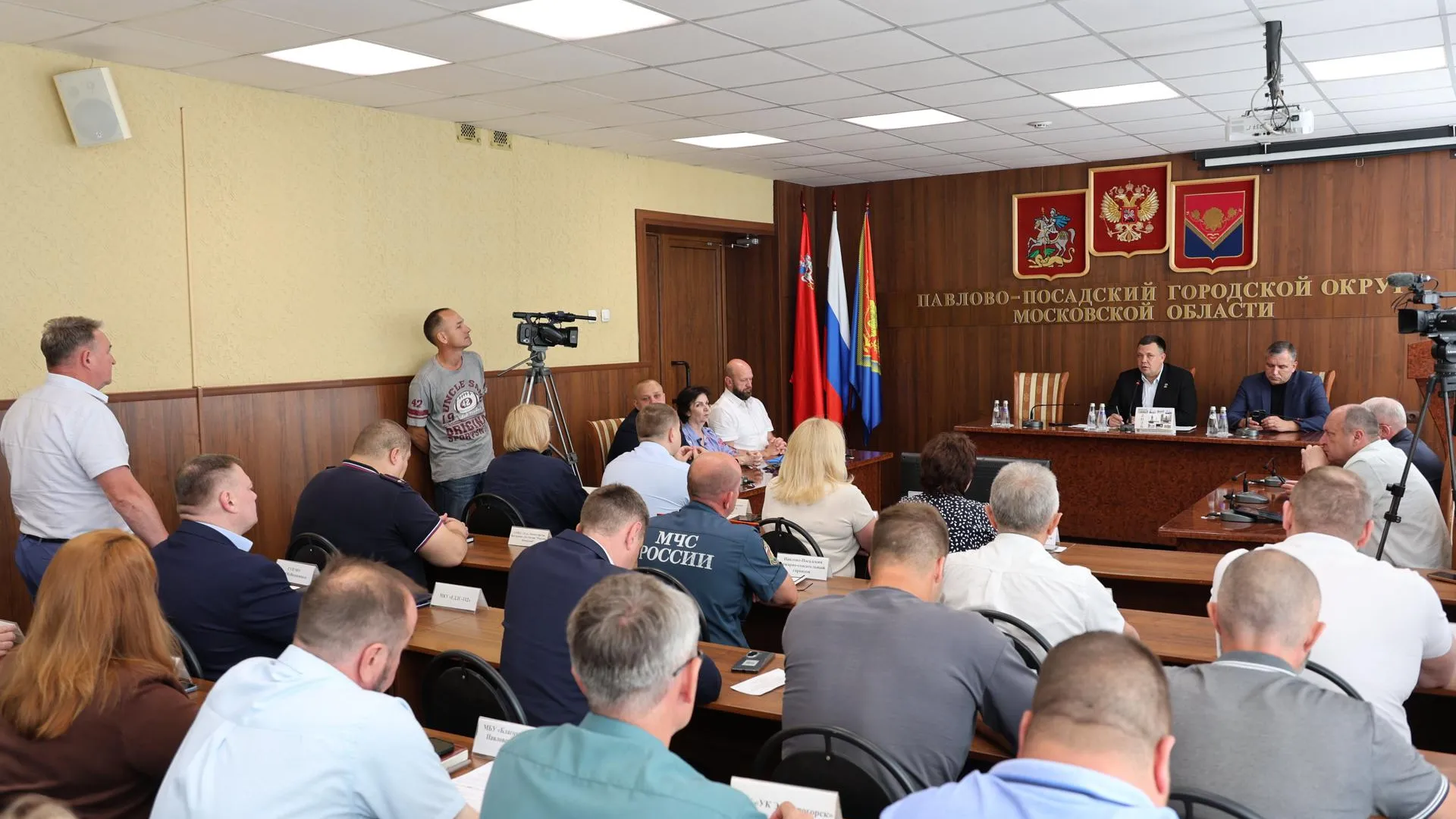 В Павлово-Посадском округе обсудили итоги недели и День молодежи