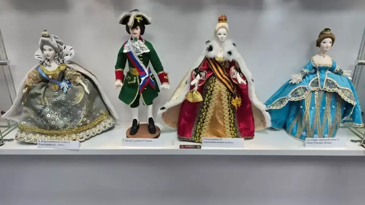 Выставка фарфоровых кукол стартовала в Красногорске