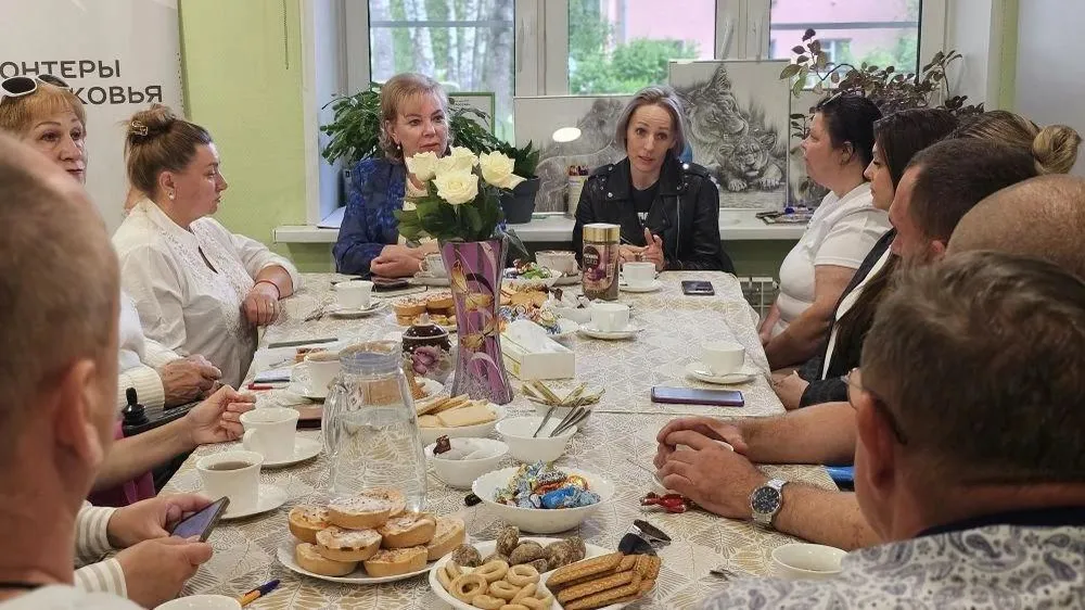 В Клину обсудили реабилитацию участников СВО на «Теплых встречах»