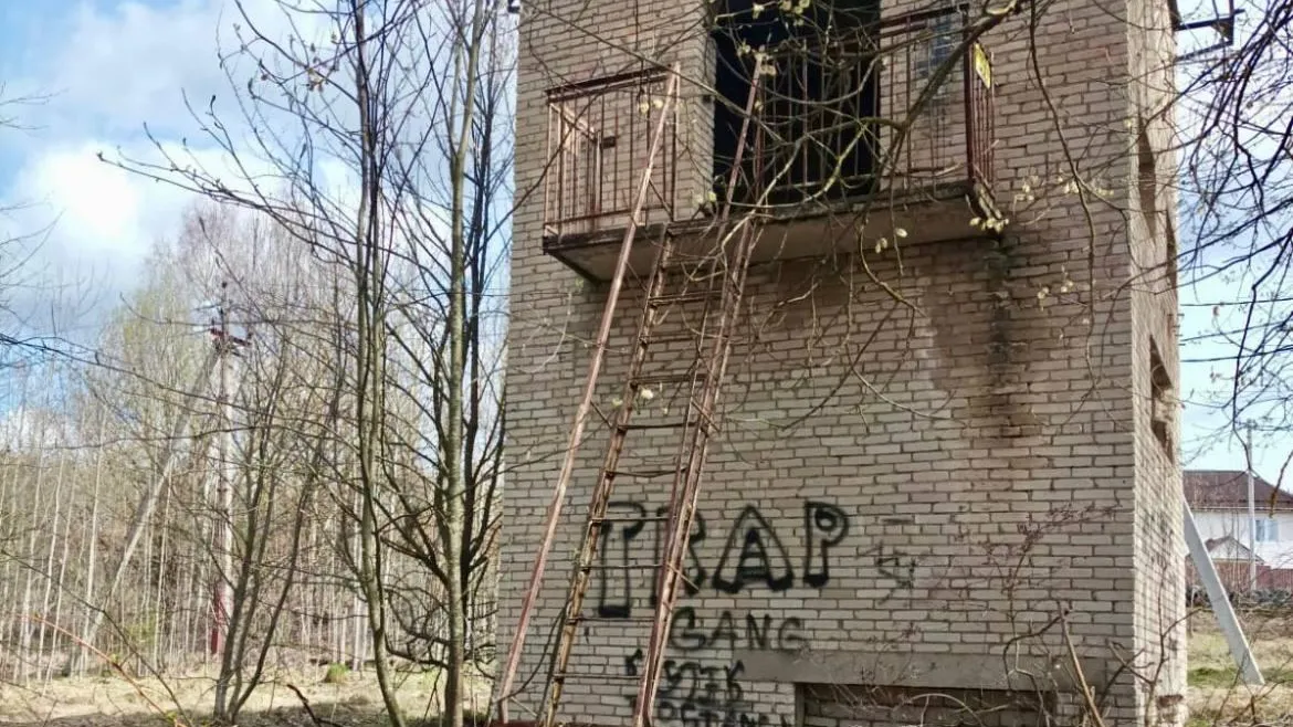 В Солнечногорске ликвидировали нежилое заброшенное строение