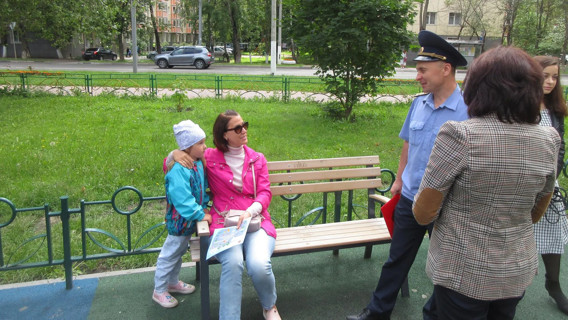 Более 40 детских площадок модернизировали в Чехове за полгода