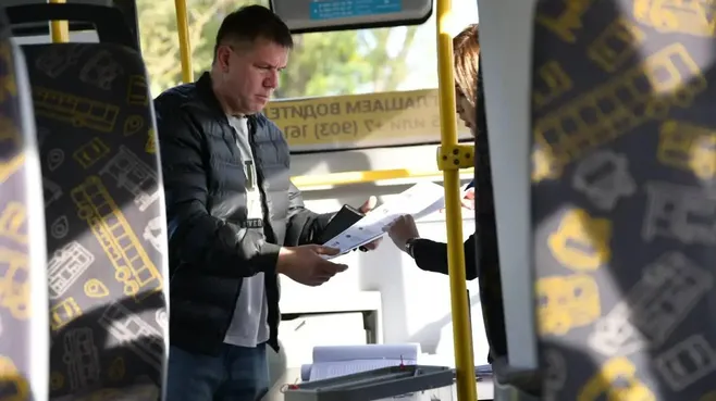 Мобильные пункты голосования работают по всему Дмитровскому горокругу