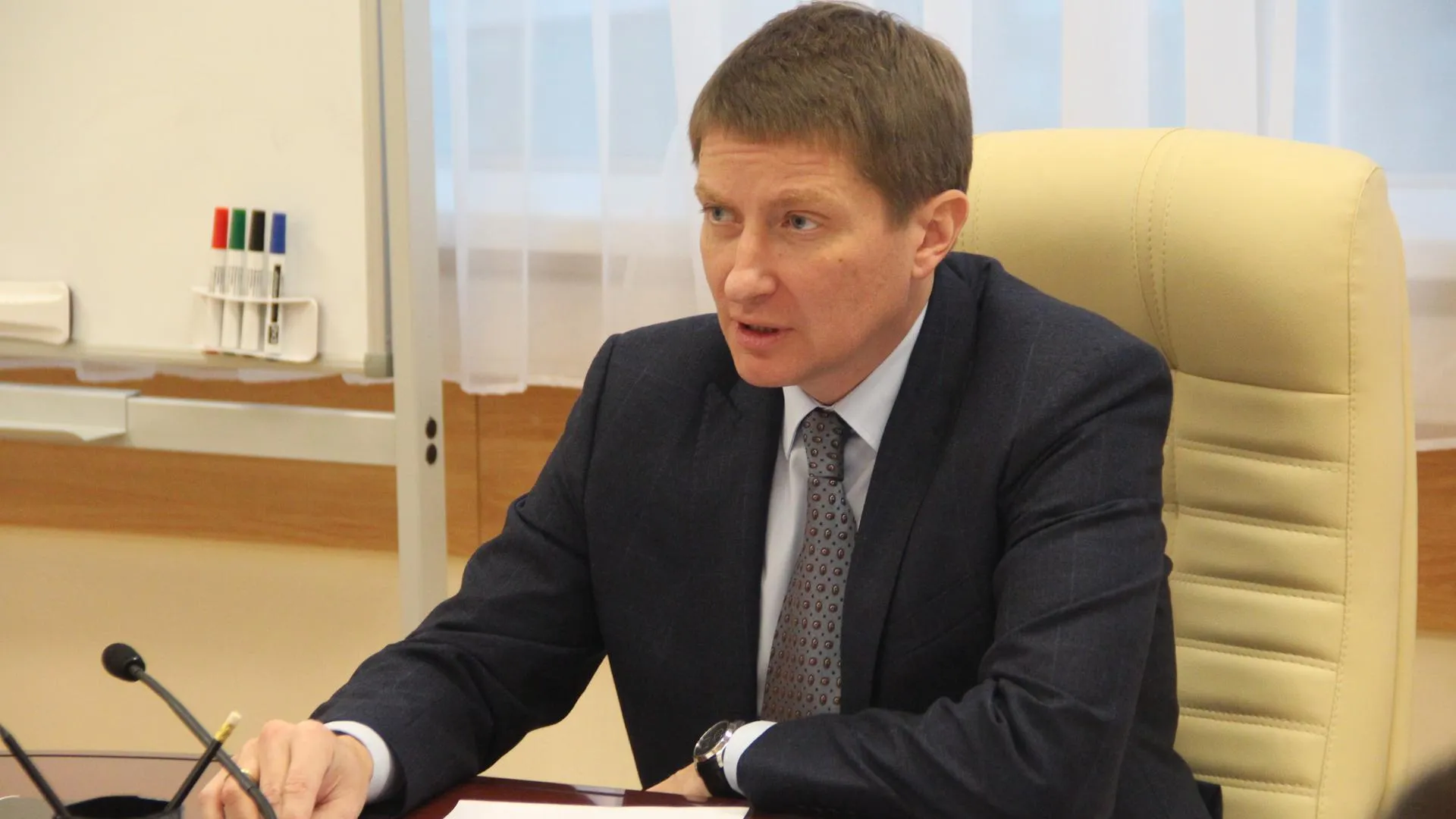 Вадим Хромов проведет в среду онлайн‑встречу с бизнесменами Подмосковья