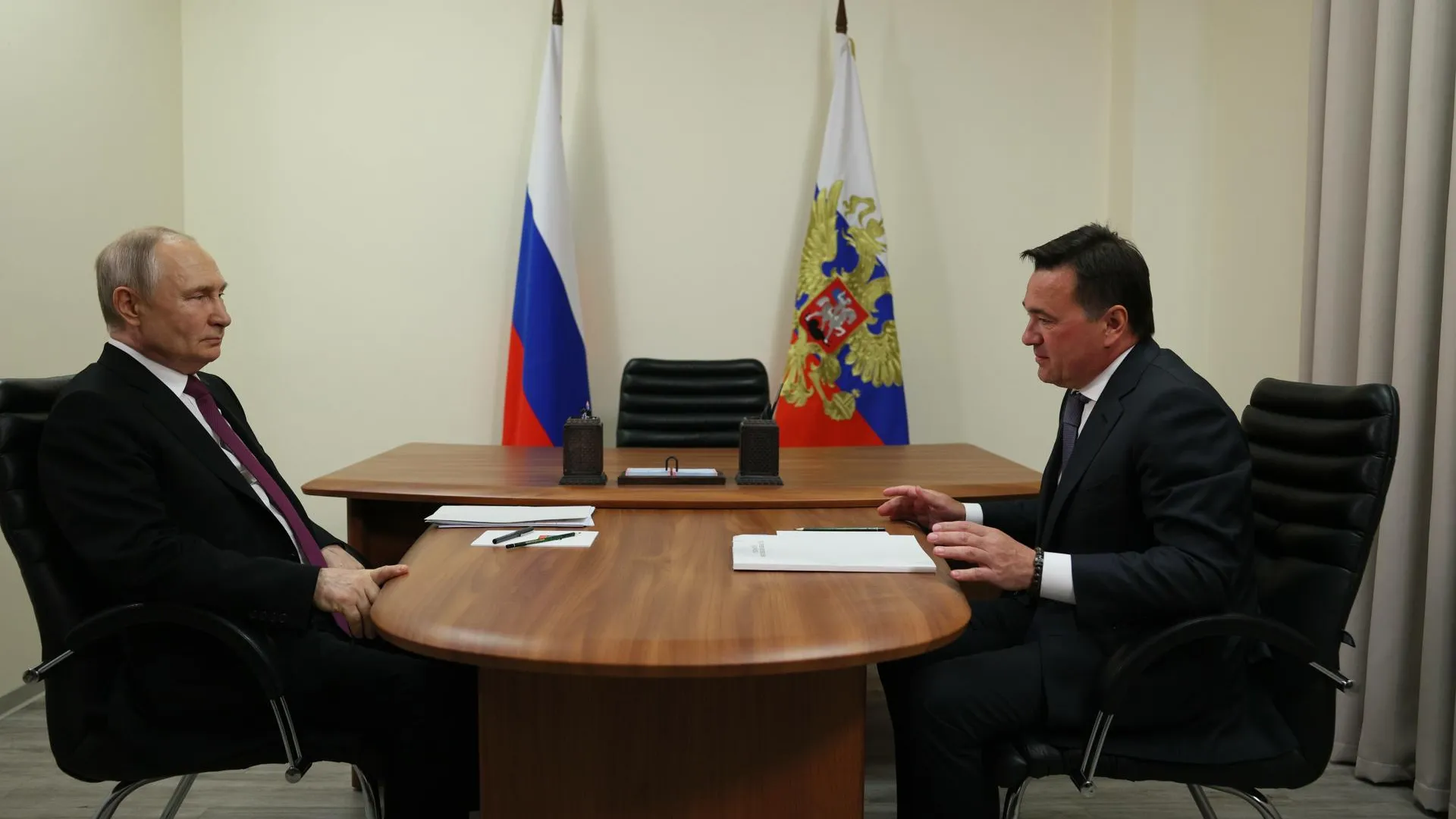 Андрей Воробьев попросил Владимира Путина поддержать региональный проект «Парки в лесу»