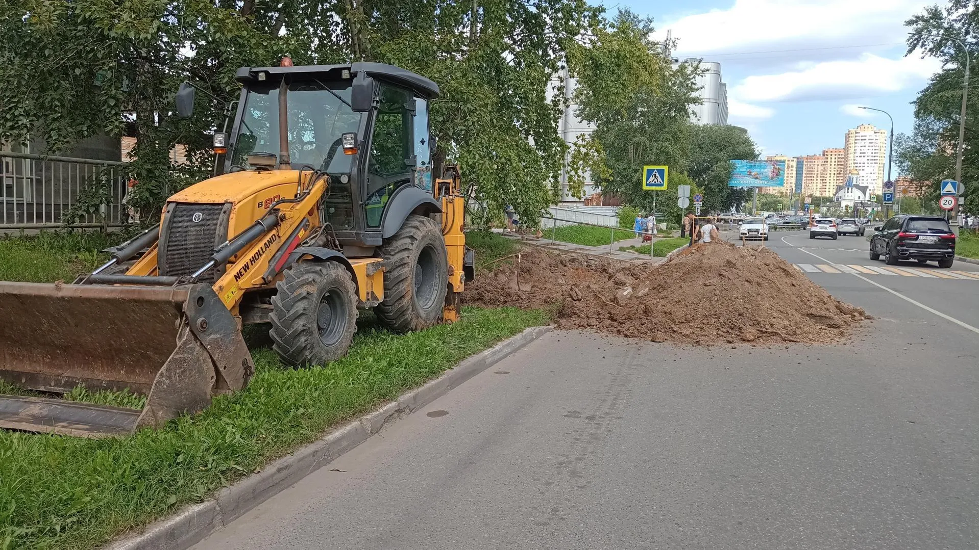В Реутове оборудуют 2 автобусные остановки для удобства пассажиров МЦД‑4