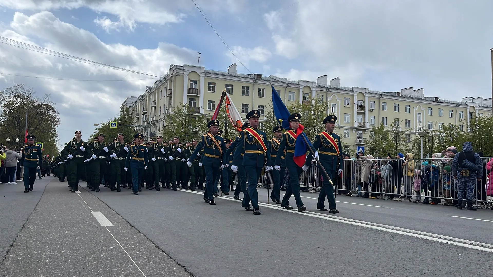 В Балашихе провели торжественный митинг ко Дню Победы