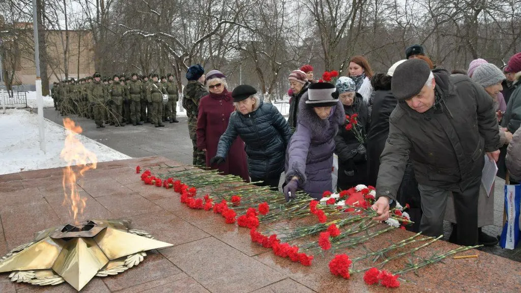 Во Власихе провели акцию, посвященную годовщине Битвы под Москвой