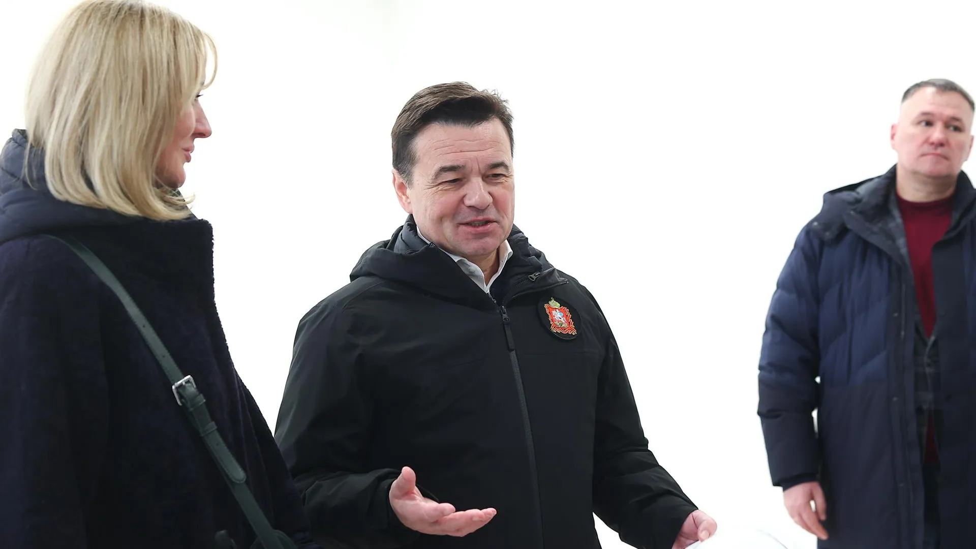 Школу с детсадом в Красногорске строят с опережением по поручению губернатора