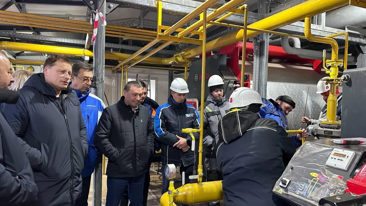 Сотрудники «Мособлэнерго» поучаствовали в пробном запуске котельной в Сергиевом Посаде