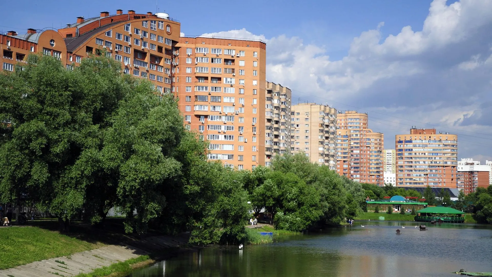 Барашкинский пруд в городском округе Химки