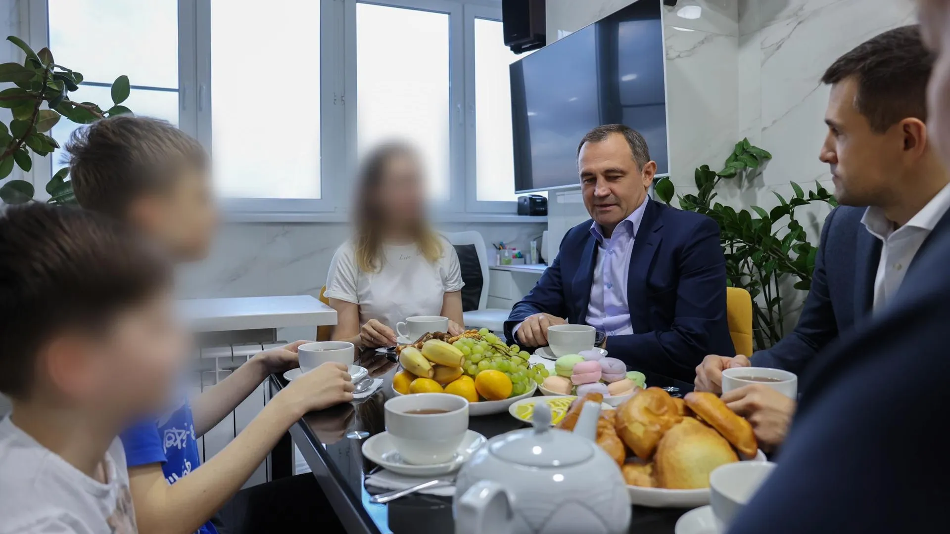 Встреча с семьей мобилизованного прошла в Реутове