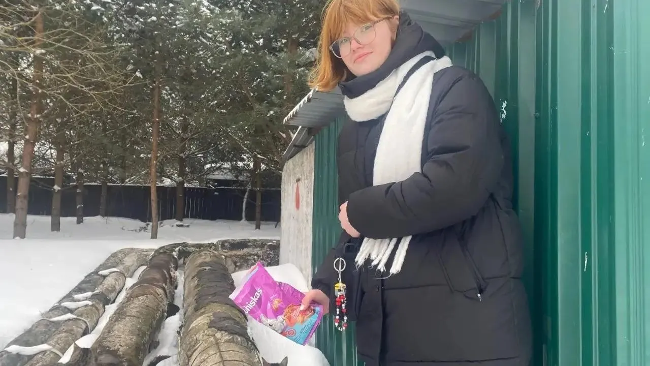 В Рузском округе волонтеры накормили бездомных животных 3 марта