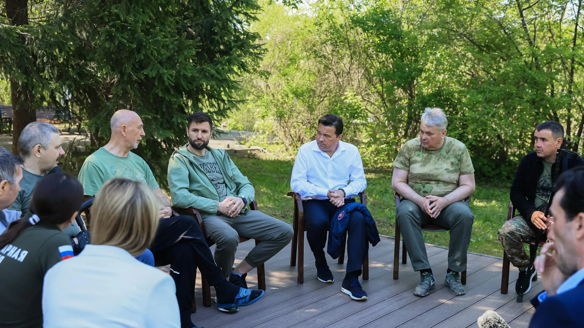 Воробьев о реабилитации бойцов в центре «Ясенки»: тут многим помогают встать на ноги