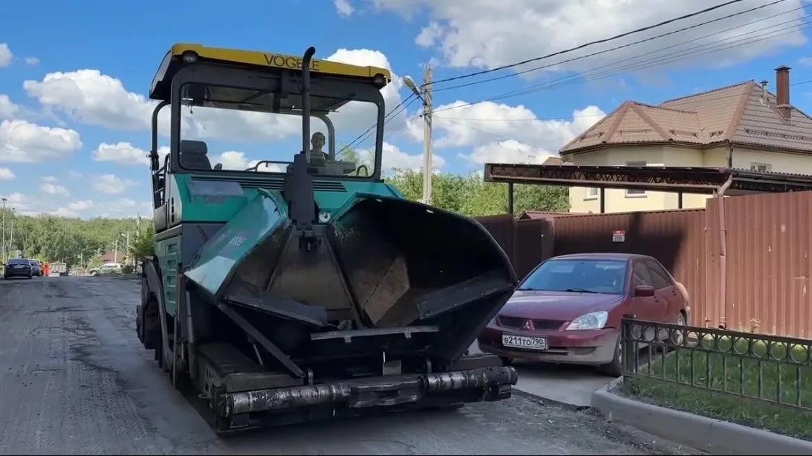 В Ленинском округе продолжается капитальный ремонт дорог