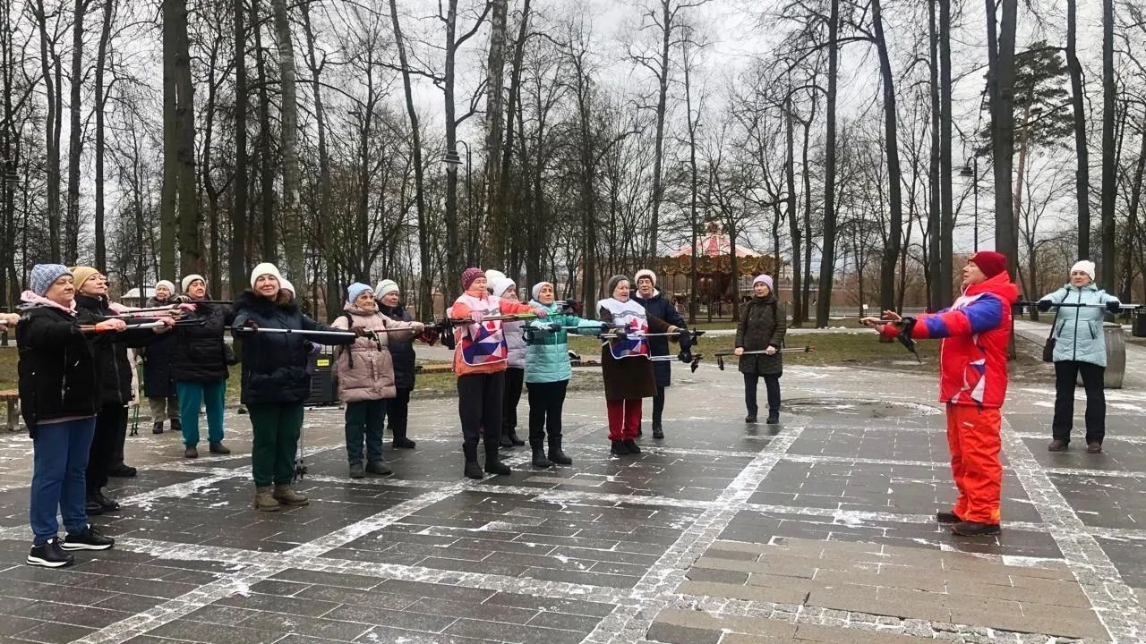 В парке Воскресенска прошел спортивный мастер-класс