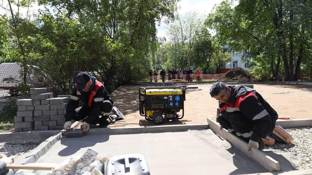Новую детскую площадку откроют на улице Мира в Мытищах 6 июня