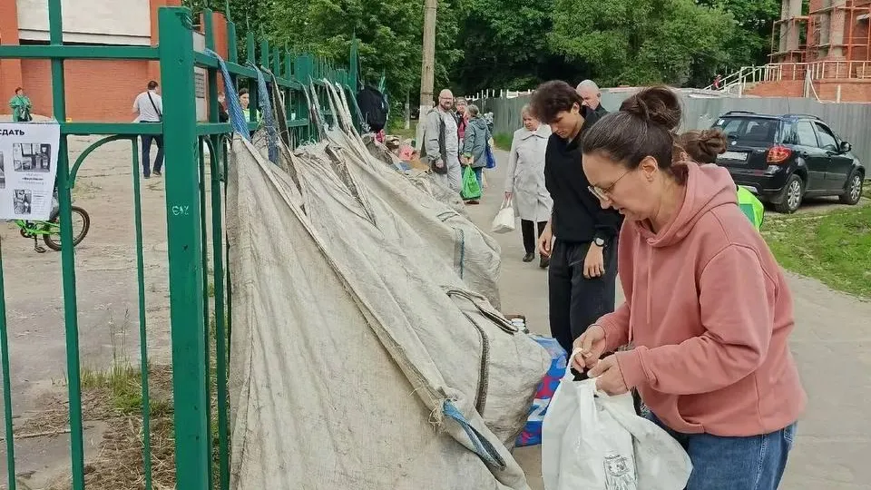 В Коломне на экоакции собрали более 1,1 тонны стекла