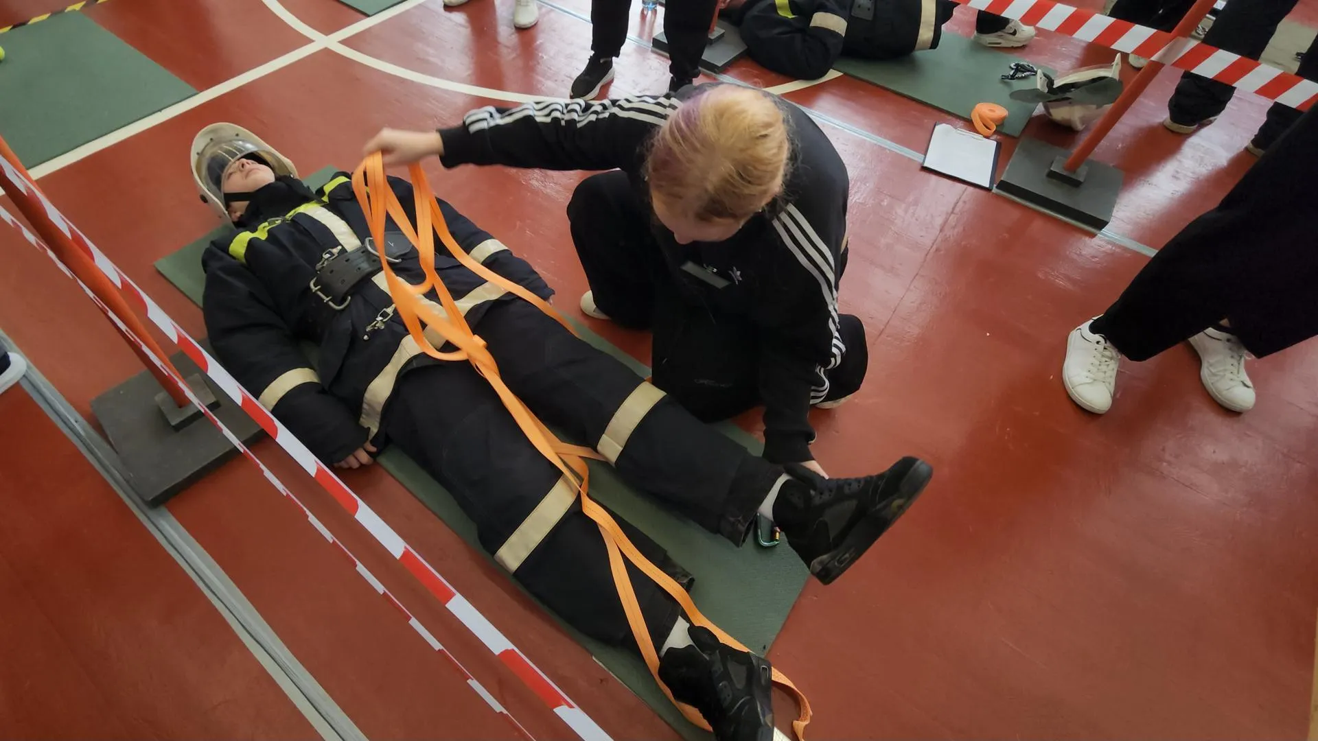 В Мытищах состоялся практический тур олимпиады по ОБЗР