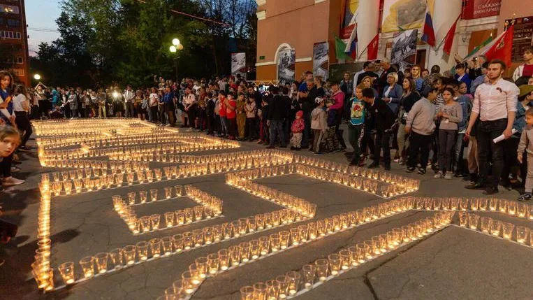 Более 1,5 тыс человек приняли участие в патриотической акции «Спасибо» в Котельниках