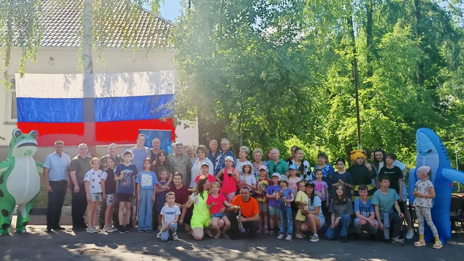 В Химках провели патриотическую акцию в ДК «Фирсановка»
