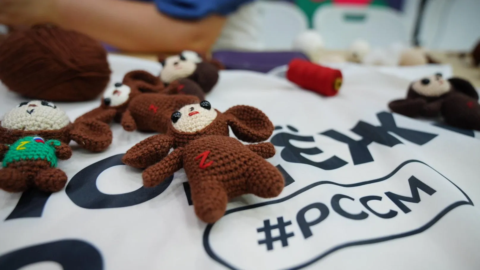 На подмосковном стенде выставки «Россия» можно изготовить оберег-Чебурашку