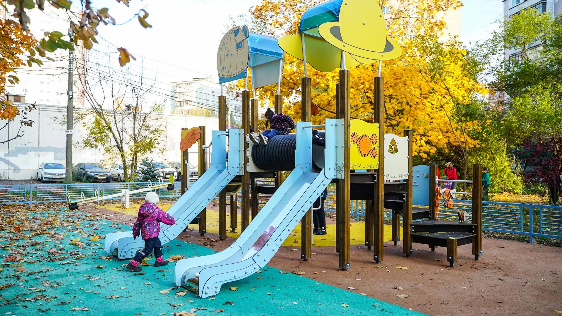 В Химках обновят 16 дворовых площадок в 2026 году