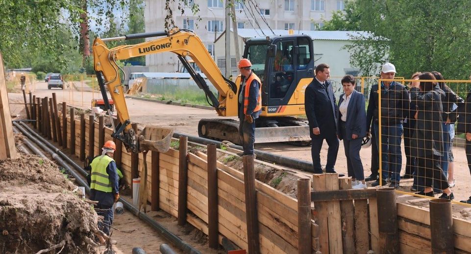 Почти 5 км теплосетей обновят в Волоколамском округе к зиме