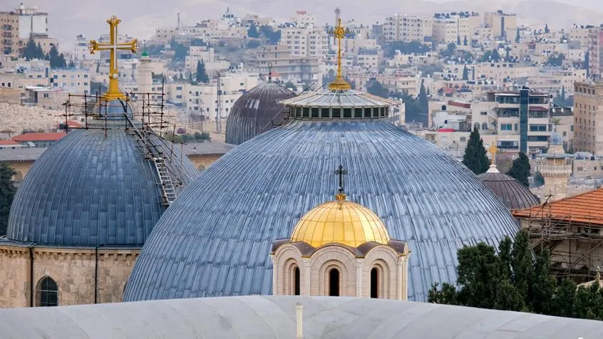 В Иерусалиме закрыли Храм Гроба Господня