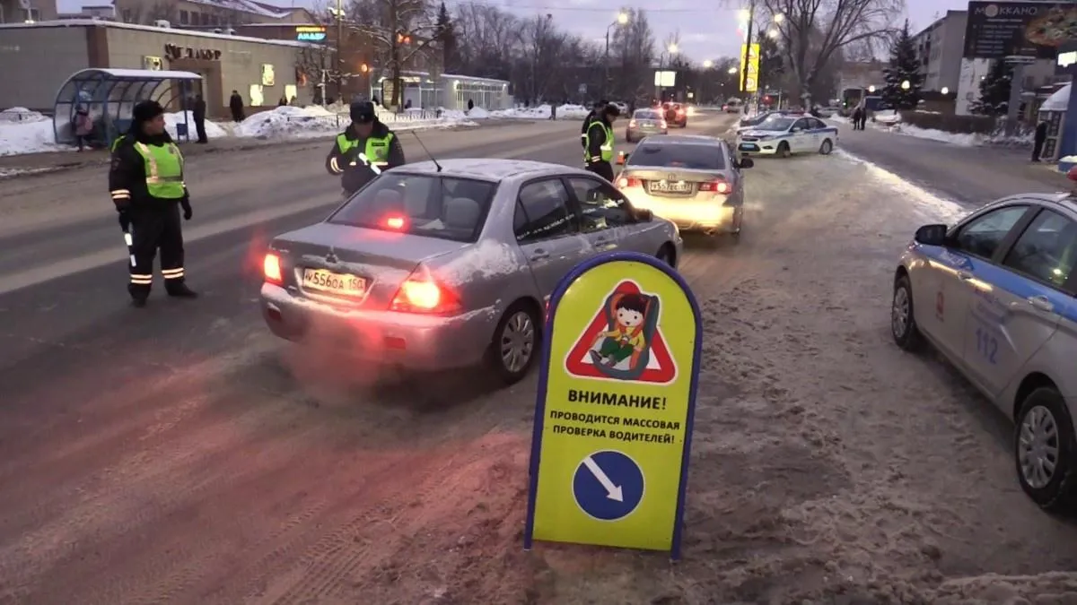 Водителей Шатуры в декабре проверят на соблюдение правил перевозки детей