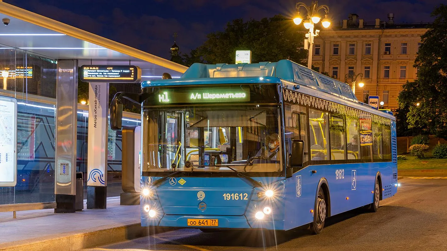 В новогоднюю ночь общественный транспорт Москвы будет бесплатным