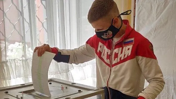Подмосковные спортсмены проголосовали по поправкам в Конституцию