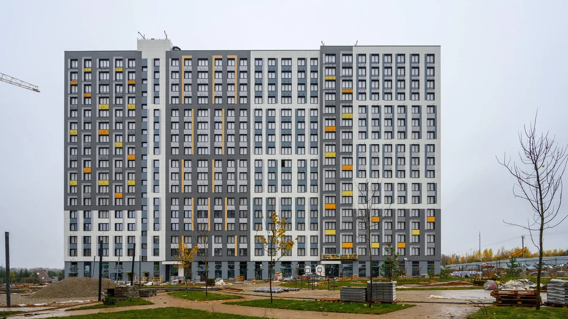 Строительство корпуса 3 в подмосковном ЖК «Новый Зеленоград» вышло на финишную прямую