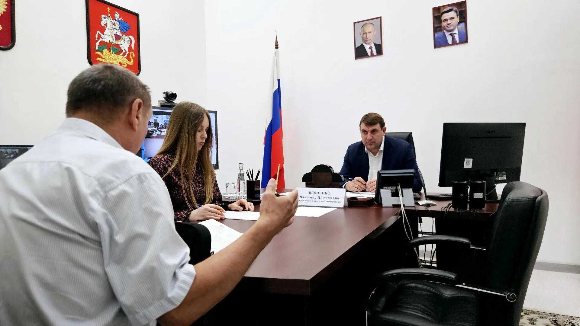 Министр ЖКХ Подмосковья Кирилл Григорьев провел личный прием граждан