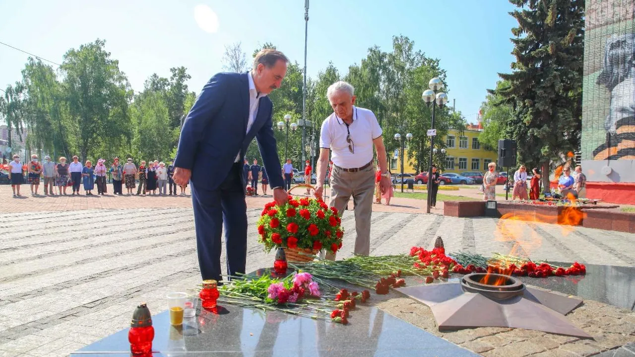 Траурный митинг ко Дню памяти и скорби прошел в Люберцах
