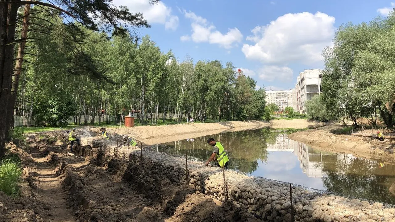 Набережную в парке «Елочки» Домодедова благоустроят