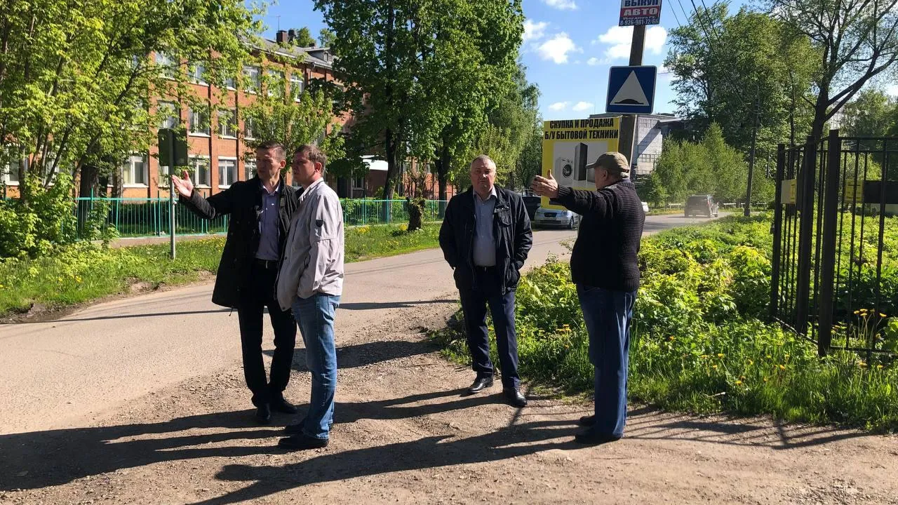 Новый тротуар в поселке Добрятино Подольска сделают по просьбе жителей