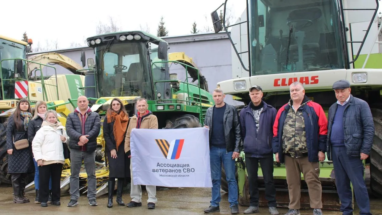 Участникам СВО в Серебряных Прудах провели экскурсию на предприятии «Нива»