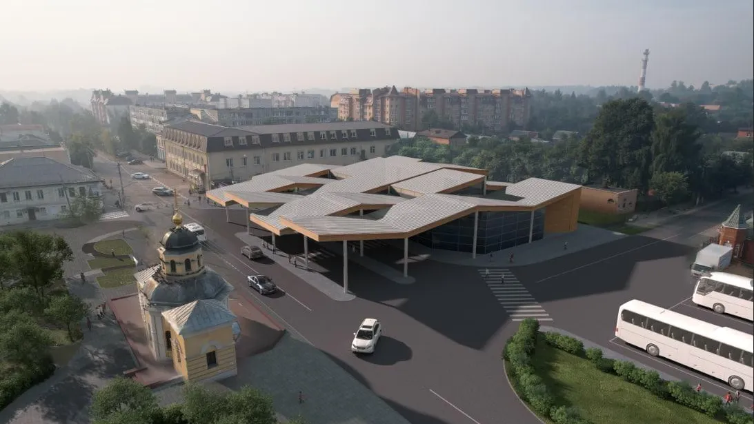 На новом автовокзале в Бронницах сделают просторный зал ожидания