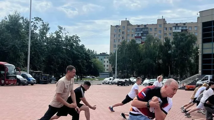 Открытая тренировка с чемпионом по боксу прошла в Балашихе